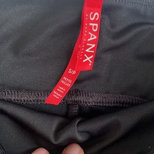 Spanx leather leggings